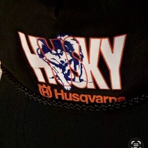 Husqvarna Black Husky Logo Cap - Men's Hat